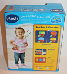 VTech Spin & Learn Color Flashlight Educational Baby Toy 12-36 Months NEW