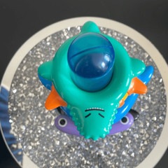 Preowned cute FAO Schwartz stack & sea creature tower 0 month unisex baby toys