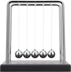 Newtons Cradle Balance Balls Science Physics Gadget Desktop Decoration Kineti…