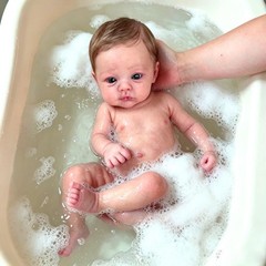 Anano Reborn Baby Dolls Silicone Full Body-18 in Realistic 18 inches, White