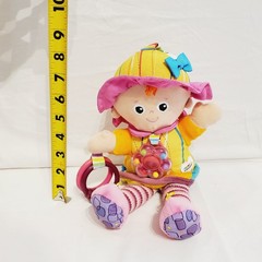 Tomy Lamaze Plush Doll Crinkles Rattles Developmental Toy 12″