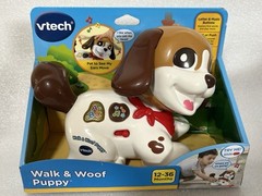 VTech Walk & Woof Puppy Sing & Pull-Along Toy for Toddler 12-36 Months 50+ Songs