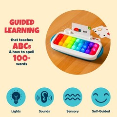 Pop It! ABC & Spelling Keyboard – Multicolor – Smart Letter Guidance with Alphab