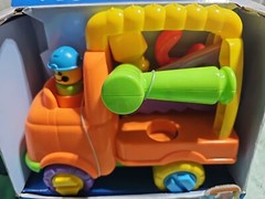 NEW Fun Time Push Along Pre-School Tool Truck 18 Months+