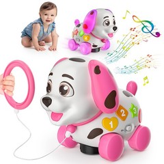 3-in-1 Musical Puppy Toys for 1 Year Old Girl Gift, Educational Baby Toy 6-12…