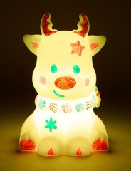 Crayola Light Ups Reindeer, Recolorable Light Up Toy for Kids, Reindeer Decor, G