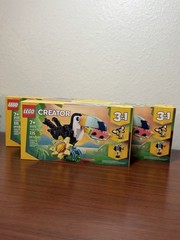 LEGO Creator 3 in 1 Wild Animals: Tropical Toucan Building Toy for Kids-31173