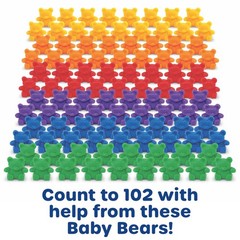 Learning Resources Baby Bear Sorting Set, 108 Pieces, Ages 3+