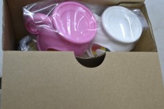 Leap Frog Musical Rainbow Tea Party Teapot/Kettle Light-Up Pink Purple