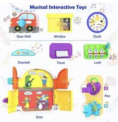 Family Fun Daily Life Busy Board Set Interactive Set – NEW – Great for Toddlers