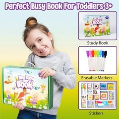 Busy Book for Toddlers &Preschoolers – Montessori Busy Book