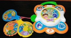 Nickelodeon ABC Knows Your Name Dora Blues Alphabet Music Toy Learning 2008 Toy