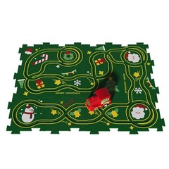 DIY Assembling Kids Educational Puzzle Track Car Play Set Funny Toy