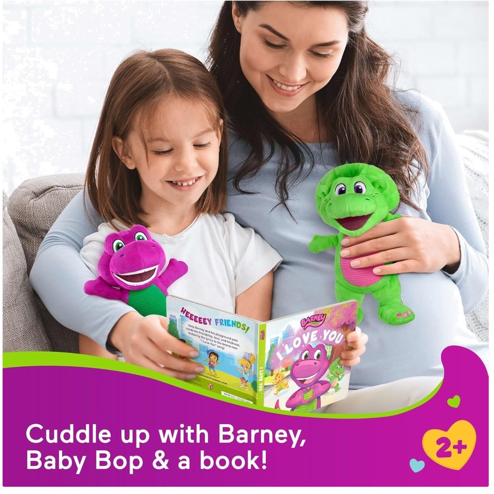 9″ Baby Bop Plushes with Reading Adventure Book
