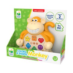 New – The Learning Journey Early Learning – Colors & Shapes Monkey – Ages 1-3