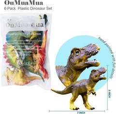 Durable 6-Inch Dinosaur Action Figures – Perfect Gift for Creative Kids