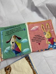 Baby Cloth Books Bundle 3 Soft Fabric Books Animals Shapes Kids Toy