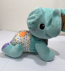 Explore & Crawl Elephant Baby Toy, Moves, Talks, Sings Interactive Vtech Works