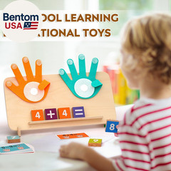 Preschool Learning Toys for Toddlers 2-4, Educational Math Manipulatives Number
