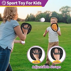 Stick Brown Catch and Toss Game – Outdoor Sport Toy for Toddlers & Kids – Stick