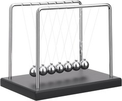 Newtons Cradle Balance Balls Science Physics Gadget Desktop Decoration Kineti…