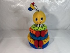 RARE Tiny Love Stacking Links Rings Infant Soft Toy Baby Einstein