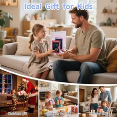 LCD Writing Tablet for Kids, 10 inch Drawing Pad, Colorful Eye Protection