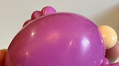Fisher Price Mattel Laugh & Learn Purple Monkey Plastic Rattle Figure 2013