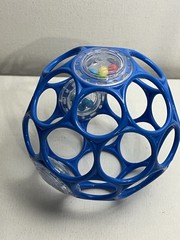 Oball Toy Ball Rattle- Blue