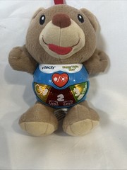Vtech Happy Lights Bear Light Up Tested and Works Baby Child’s Sensory Toy