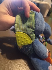 Interactive Hanging Elephant Toy Teether Sensory Stimulation World of Eric Carle