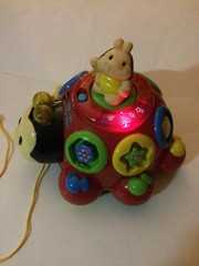 Very Cute Vtech Electronic “Crazy Legs Learning Bugs” Ladybug ~ 1 – 3 yrs