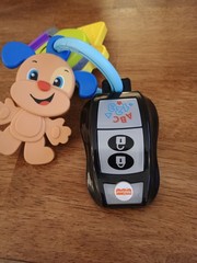Fisher-Price Laugh & Learn Play & Go Keys Puppy Baby Toy Lights Sounds 6-36M