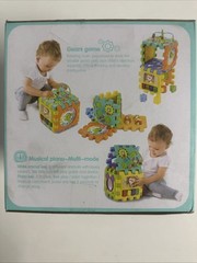 6-in-1 Activity Cube with sound & light For Toddlers And Babies NEW