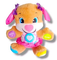 Fisher-Price Laugh Learn SMART STAGES PUPPY Sis Toddler Learning Plush Working