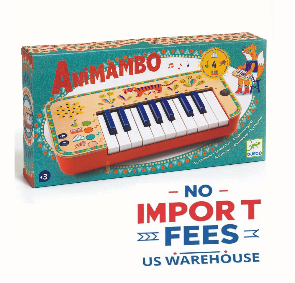 Animambo Kids Synthesizer – Fun Musical Toy for Creativity & Motor Skills