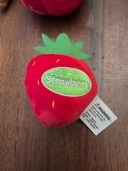 Baby Sensory Toys 11 PCS My First Fruit Vegetable Color Sorting Plush Play Food