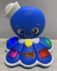Baby Einstein Octopus Musical Toy Sea Life Learning Toy English French Spanish