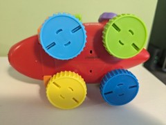 Learning Resources Tracy the Fidget Triceratops – Toddler Montessori Toys