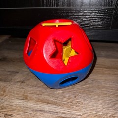 Vintage Tupperware SHAPE-O-BALL Toys Shape Sorter Complete