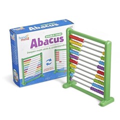 Hand2Mind Double Sided Plastic 100 Bead Abacus Set of 1