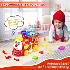 Baby Toys 12-18 Months Musical Train Kids Toys for 1 2 3 4+ Year Old Boys Girls