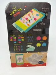 B Toys Light-Up Marble Drop Pegboard Toy 180 Pieces Light Up Board Kids STEM 4+