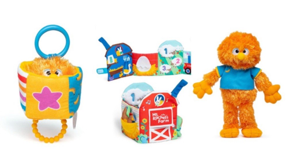 Ms Rachel -3 Interactive Baby Toys- 11 Inch Herbie Plush, Farm, Take A Long Toy