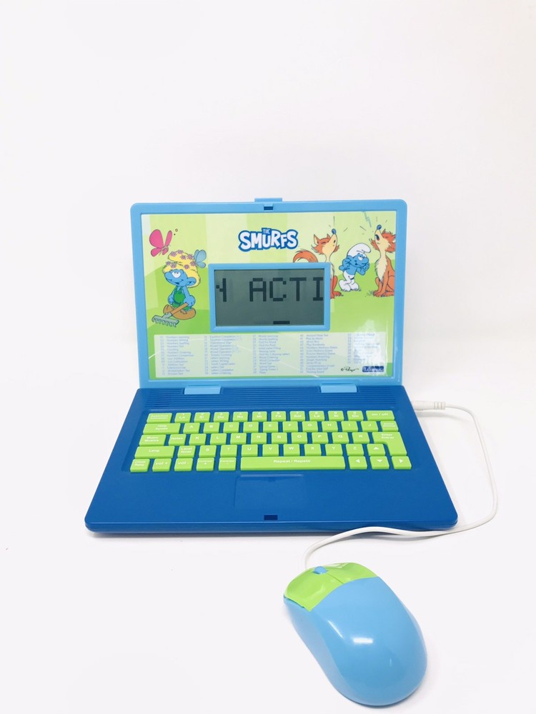 Lexibook, The Smurfs, Bilingual Spanish/English Educational Computer, Toy for…