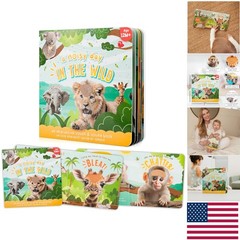 Farm Animal Sounds Touch Book for Toddlers – Perfect Gift for Little Explorers