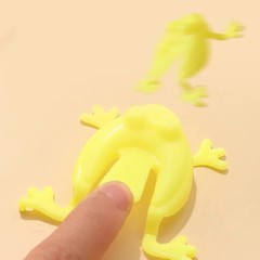1-20pcs Jumping Frog Toy Parent-child Bounce Frogs Anxiety Toy for Kids Assorted