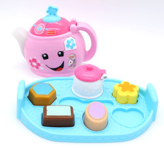 Fisher Price Laugh & Learn Smart Stages Sweet Manners Pink Teapot Musical Works