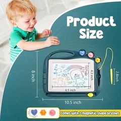 Lightweight Magnetic Doodle Board for Toddlers – Fun Educational Toy for Travel