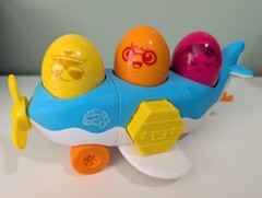 Fat Brain Toys Eggventure Plane Take Apart Toomies Airplane Baby Toy Fatbrain